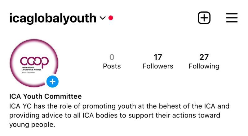 Instagram page